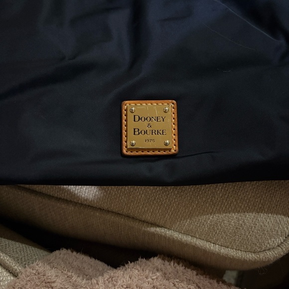 Dooney & Bourke Nylon Shoulder Bag in Navy Blue - Picture 2 of 8
